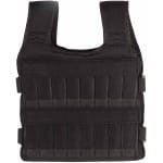 Allecto - Gewogen Vest - Fitness Training - Ademend Mesh - 15KG - Krachttraining - Lichaamstraining - Geschikt voor Training - Zwart - Gewichtstraining