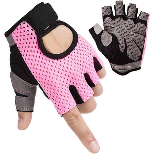 Allecto - Gymhandschoenen - Ademend ontwerp - Veilig en comfortabel - Bescherming en grip - Fitness en krachttraining - Geschikt voor bodybuilding ...