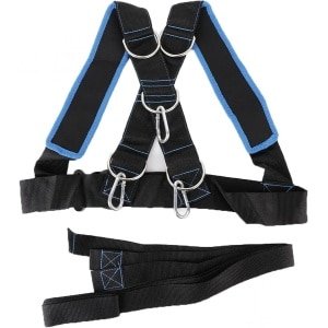 Allecto- Hardloopband Elastisch - Weerstandsband - Verbeter Snelheid - Rood - Krachttraining - Hardlooptraining Geschikt voor Hardlopen - Rood Model Power Speed Resistor, Run Belt Bungee Band voor Snelheid, Uithoudingsvermogen en Kracht.