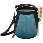 Allecto - Klimmen krijttas - Magnesia - Met karabijnclip - Verstelbare riem - Lichtgewicht - Geschikt voor klimmen - Zwart - Crossfit - Gymnastiek.