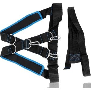 Allecto- Oefening Apparatuur - Fitness - Verstelbaar - Weerstand - Training - Fitness - Geschikt voor Thuisgebruik - Zwart weerstandsband fitness training apparatuur, band voor fitness oefening, weerstandsband voor krachttraining oefening.