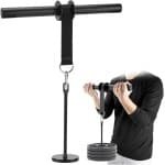 Allecto - Onderarm pols roller trainer - Krachttraining - Efficiënt - Zwart - Spieropbouw - Fitness - Geschikt voor thuisgebruik - Unisex ® Onderarm pols roller trainer, efficiënte krachttraining voor pols en onderarm, voor de sportschool, thuis.