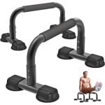 Allecto Plus - Push Up Bars 30 cm - Stabiele calisthenics uitrusting voor krachttraining binnen en buiten