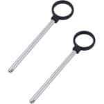 Allecto - Ronde gewichtsstapelpen - Home gym accessoires - Verstelbare diameter - Gewichtheffen - Stalen pin - Geschikt voor fitness en krachttrain...