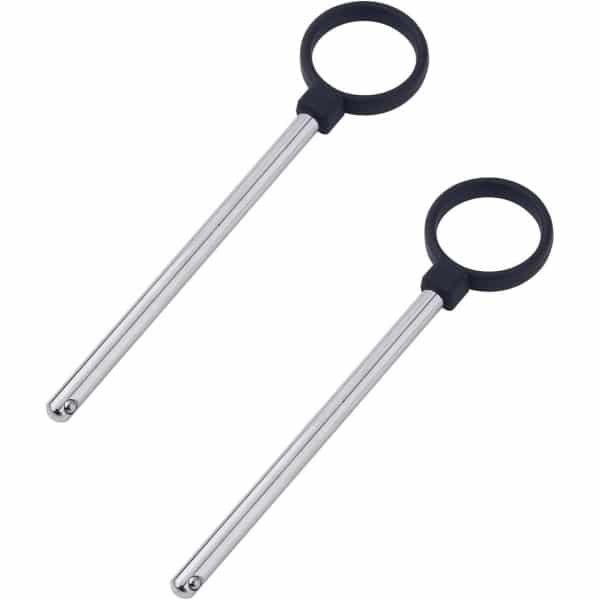 Allecto - Ronde gewichtsstapelpen - Home gym accessoires - Verstelbare diameter - Gewichtheffen - Stalen pin - Geschikt voor fitness en krachttrain...