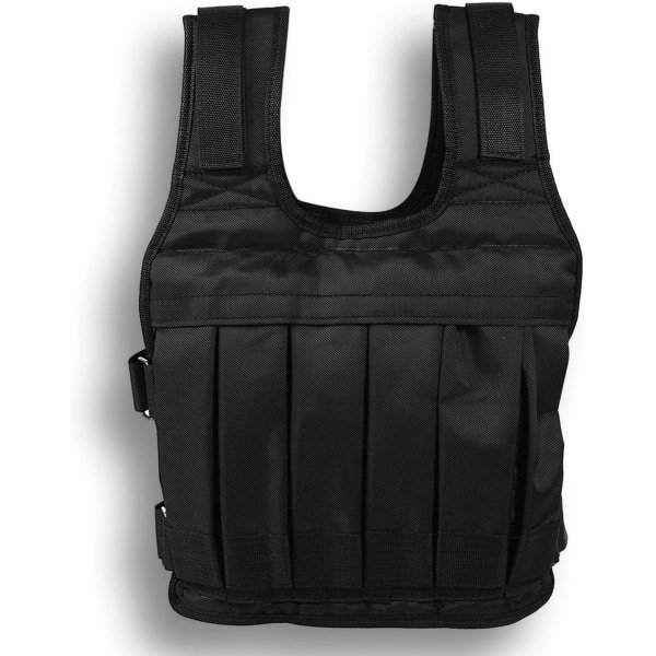 Allecto - Verstelbaar Gewogen Vest - Krachttraining - 50KG - Trainingsjack - Oxford-stof - Schokabsorptie - Training - Fitness - Krachttraining - Atleten