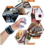 Allecto- Vingerversterkers Vingerweerstand Band Oefening - Krachttraining - Blauw - Flexion Extension Training - Geschikt voor alle niveaus