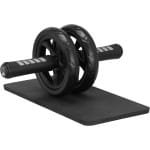 Allecto- Weerstandsband Set - Thuisfitness - Latexvrij - 5 Delig - Elastische Fitnessbanden en Trainingsbanden voor Krachttraining - Geschikt voor Yoga Pilates - Zwart en Blauw - Trainingsuitrusting voor Thuisgebruik