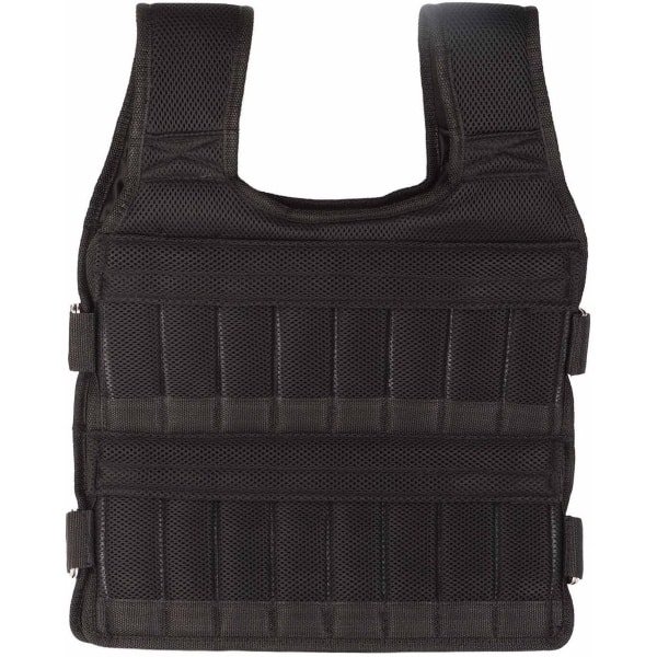 Allecto - Weighted Vest - Fitness Training - Ademend en Comfortabel - 15kg Gewicht - Body Training - Verstelbaar - Geschikt voor Krachttraining - Z...