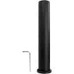 Allecto - Zwarte Dumbbell Set voor Thuisgebruik - Anti-slip Handgrepen - 15 kg Gewichten - Verstelbare Halter - Geschikt voor Krachttraining - Compact Design - Inclusief Opbergkoffer