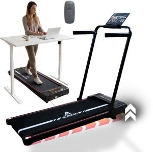 Altrado Pace 12F Loopband 1-12 km/u - Loopband inklapbaar - Wandelband - Walking pad - Loopband met hellingfunctie - Loopbanden voor thuis - LED Display & Afstandsbediening