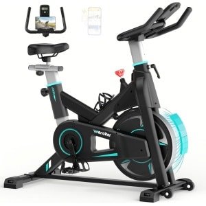 Appartementfiets - Binnenfiets Hometrainer - Thuis Trainen - Stille Magnetische Weerstand - 88x17x70 cm - Blauw