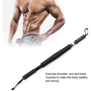 Arm Krachttrainer voor Arm, Rug, Borst - Spier Schouder Oefening Fitness Tool Geschikt voor 80kg - Thuis Trainen Met Veer Weerstand