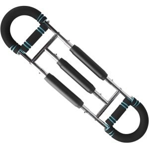 Arm Trainer - Borst Krachttrainer - Thuis Fitness - Verstelbare Weerstand - 6.69x27.56 Inch - Blauw