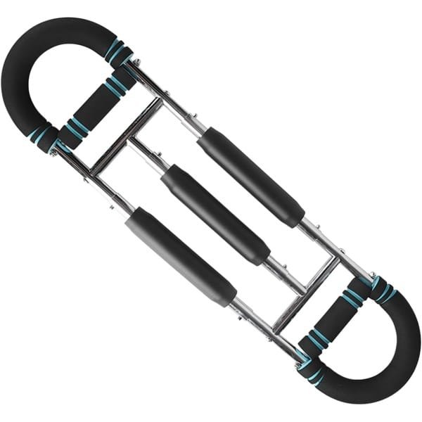 Arm Trainer - Borst Krachttrainer - Thuis Fitness - Verstelbare Weerstand - 6.69x27.56 Inch - Blauw