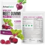 ArtoaLabs Beet Root Gummies - Met L-Arginine & L-Citrulline - Cardio & Bloedcirculatie Ondersteuning - 90 Gummies