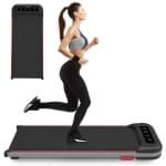 Aurixi® Professioneel Walkingpad - Wandelband met Afstandsbediening - Loopband Fitness - Zwart - 122cm x 50cm x 13cm