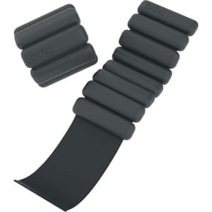 Bala Bangles - Enkel en polsgewichten 2x 0,5 kg - Perfect voor Pilates, fitness, yoga & krachttraining - Charcoal/Grijs - Pilates gewichten