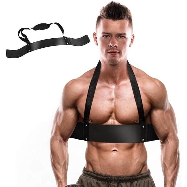 Bicep isolator voor krachttraining en gewichtheffen, armtrainer voor biceps, halteroefeningen