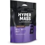 BioTechUSA Hyper Mass - Mass Gainer met Koolhydraten & Eiwitmengsel | Gemicroniseerde Creatine | Glutenvrij, 1 kg, Chocolade