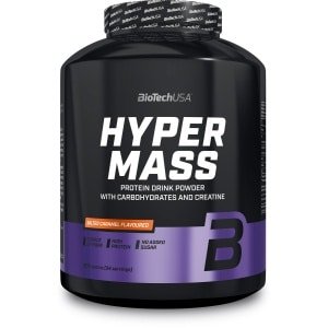 BioTechUSA Hyper Mass - Mass Gainer met Koolhydraten & Eiwitmengsel | Gemicroniseerde Creatine | Glutenvrij, 4 kg, Gezouten karamel