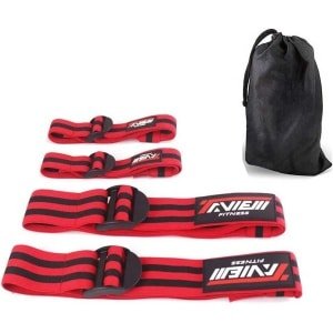 Bloedstroombeperking Banden Set (4 stuks) voor Spiergroei en Krachttraining