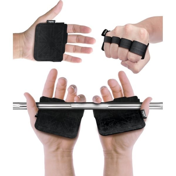 Breaking Limits Grip Pads Handschoenen - Fitness Handschoenen Dames & Heren -Zweetvrije Trainingshandschoenen - Fitness, Crossfit & Krachttraining - 2 Stuks - Maat (S)