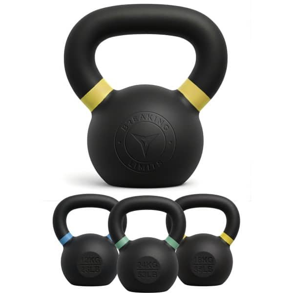 Breaking Limits Kettlebell Pro - 16 kg - Gietijzer - Geschikt voor CrossFit & HYROX training - Ergonomische Handgreep
