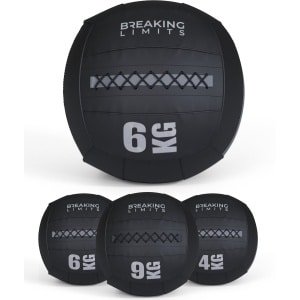Breaking Limits Wall Ball Pro - 6 kg - Geschikt voor CrossFit & HYROX training - Medicijnbal - Gewichtsbal