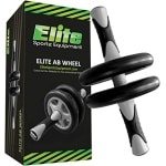 Buikspiertrainer Ab Wheel met Antislip Handvatten Krachttraining voor Thuis en Sportschool