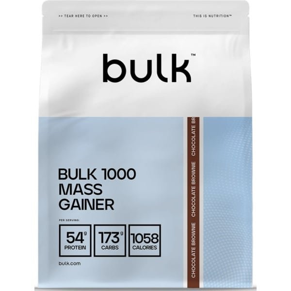 Bulk Bulk 1000 Mass Gainer (4050g) Chocolate Brownie - Gewichtstoename - Met Creatine