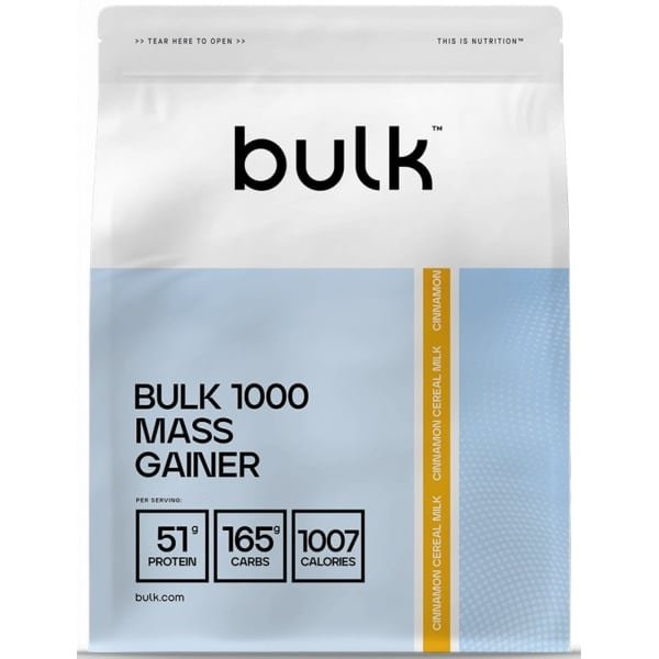 Bulk Bulk 1000 Mass Gainer (4050g) Cinnamon Cereal Milk - Gewichtstoename - Met Creatine