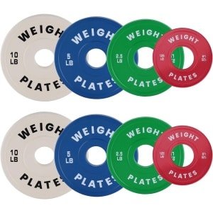 Bumperplaten 2 inch Rubberen Halterschijven voor Krachttraining en Gewichtheffen