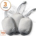 BvH™ Magnesium Poeder Pofzak - 3 Stuks van 65g - Ultra Grip - Chalk - Turnen - Boulderen - Klimmen - Liquid Chalk - Pofzak - Crossfit - Kalk - Magnesium - Magnesium Poeder Klimmen
