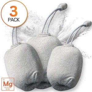 BvH™ Magnesium Poeder Pofzak - 3 Stuks van 65g - Ultra Grip - Chalk - Turnen - Boulderen - Klimmen - Liquid Chalk - Pofzak - Crossfit - Kalk - Magnesium - Magnesium Poeder Klimmen