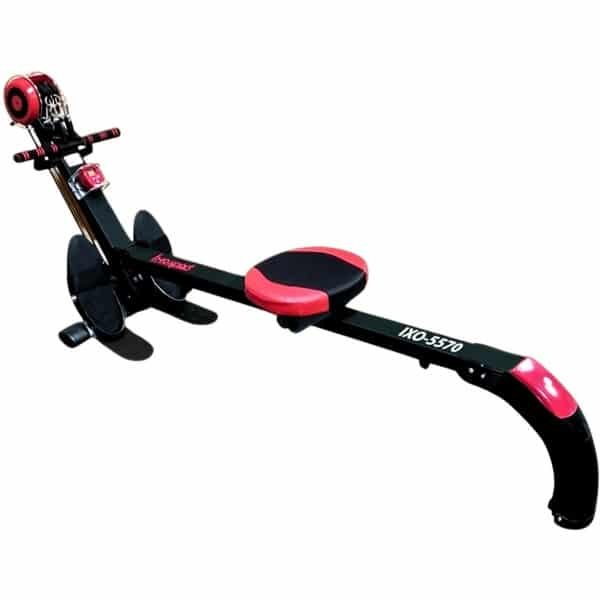 CARE IXO-5570 - Magnetische roeitrainer - Weerstand met elastieken - 5 functies op de monitor - Voor thuisgebruik