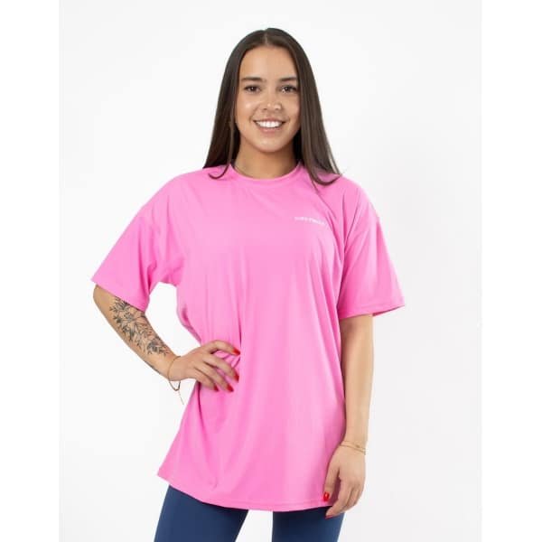 CF Oversized T-Shirt | CAPO FINALE - Woman T-shirt | M | Kleur Roze | Sportkleding | Activewear | Gymkleding | Fitnesskleding | Sportoutfit | Fitness | Hardlopen | Crossfit | Yoga | Pilates | Krachttraining