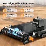 Celestul Loopband - 1-12km/u - Inklapbaar - Wandelband - Led Display - Walking Pad - Treadmill - Opvouwbare Loopband - Incl. Accessoires