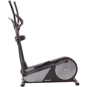 Christopeit Crosstrainer EL 8000 - elliptische trainer met inductiefremsysteem, 12 kg vliegwiel, 32 weerstandsniveaus, LCD-display met tablethouder, 23 trainingsprogramma's, Bluetooth & Kinomap