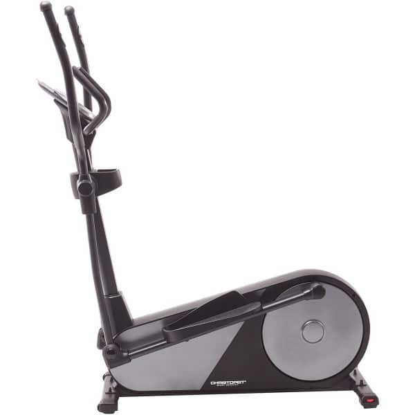 Christopeit Crosstrainer EL 8000 - elliptische trainer met inductiefremsysteem, 12 kg vliegwiel, 32 weerstandsniveaus, LCD-display met tablethouder, 23 trainingsprogramma's, Bluetooth & Kinomap