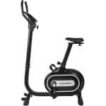 Christopeit hometrainer ET 5.1, stille hometrainer met magnetisch remsysteem, LCD-computer, 32 weerstandsniveaus, compatibel met Kinomap en Zwift, max. 120 kg