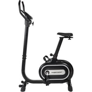 Christopeit hometrainer ET 5.1, stille hometrainer met magnetisch remsysteem, LCD-computer, 32 weerstandsniveaus, compatibel met Kinomap en Zwift, max. 120 kg