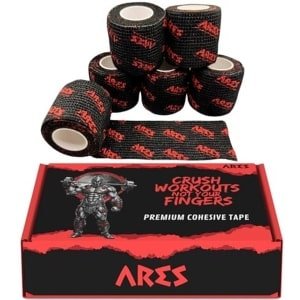 Cohesieve Crossfit-tape voor Verbeterde Grip - 6 Rollen van 4,5 x 5 cm