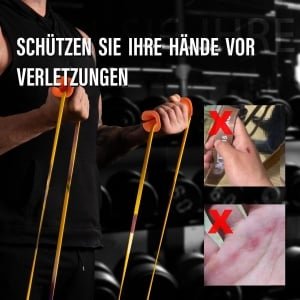 Comfortabele Handgrepen voor Weerstandsbanden - Bescherming en Betere Krachttraining