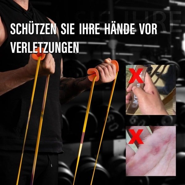 Comfortabele Handgrepen voor Weerstandsbanden - Bescherming en Betere Krachttraining