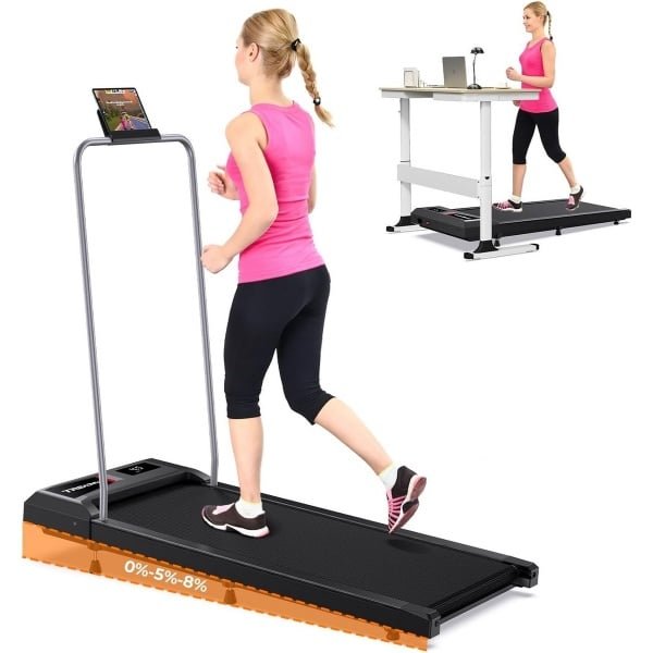 Compacte Opvouwbare Loopband voor Thuis en Kantoor met Helling en Afstandsbediening