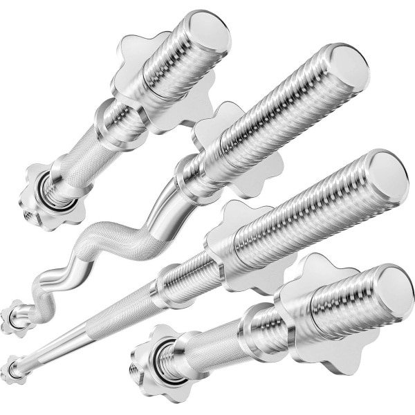 Complete Set Halterstangen Set voor Krachttraining 30mm Diameter met Grip - Diverse Lengtes