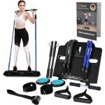 Complete Thuis Workoutset - Opvouwbaar Fitness Apparaat voor Krachttraining en Weerstand