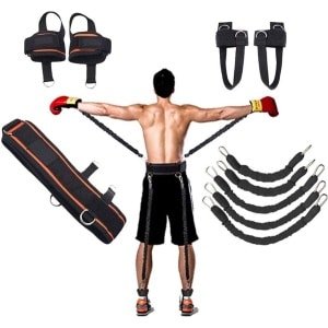 Complete Weerstandsband Set voor Krachttraining en Full-Body Fitness