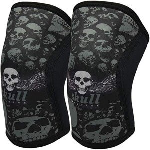 Compressie Kniebeugels voor Squats en Gewichtheffen - 7mm Kniemouwen voor Krachttraining